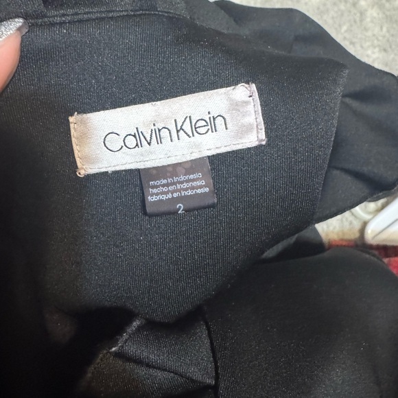Calvin Klein Black Backless Dress - Picture 3 of 3